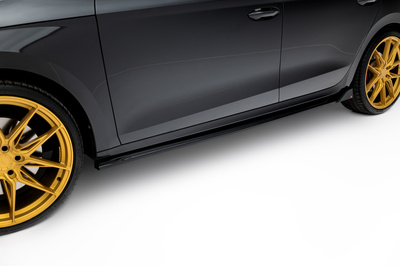 Side Skirts Diffusers V.4 Skoda Octavia RS Liftback / Combi Mk4 Facelift