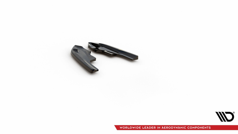 Rear Side Splitters V.4 for Volkswagen Golf R Hatchback Mk8 Facelift