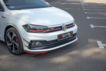 Splittery Przednie Boczne Volkswagen Polo GTI / R-line Mk6