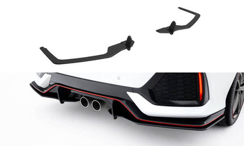 Street Pro Rear Side Splitters Honda Civic Sport Mk 10