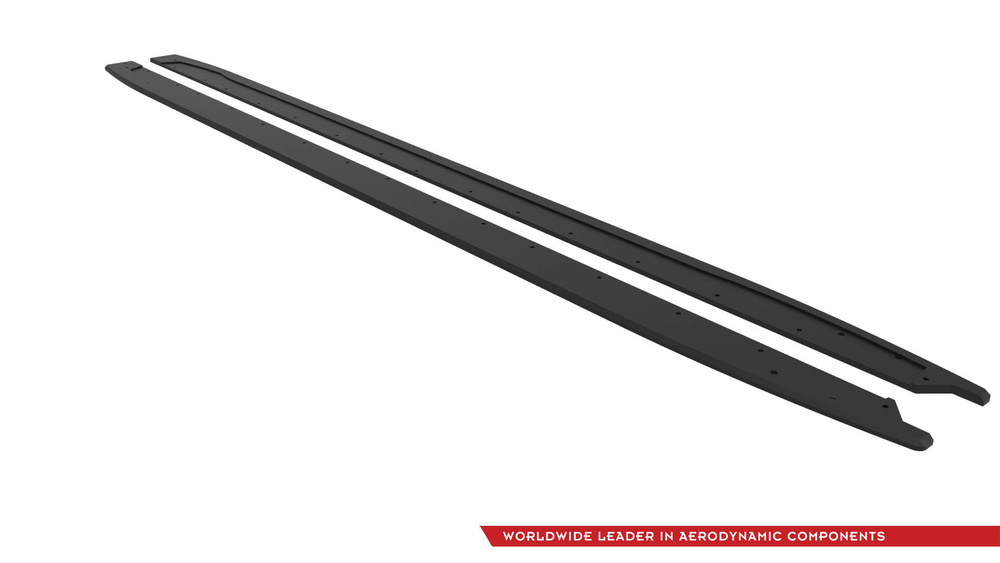Street Pro Side Skirts Diffusers V.2 Audi S3 Sportback / A3 S-line Sportback 8Y / 8Y Facelift