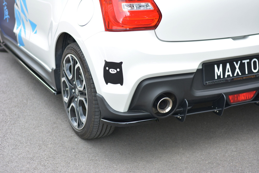 Rear Side Splitters Suzuki Swift Mk6
