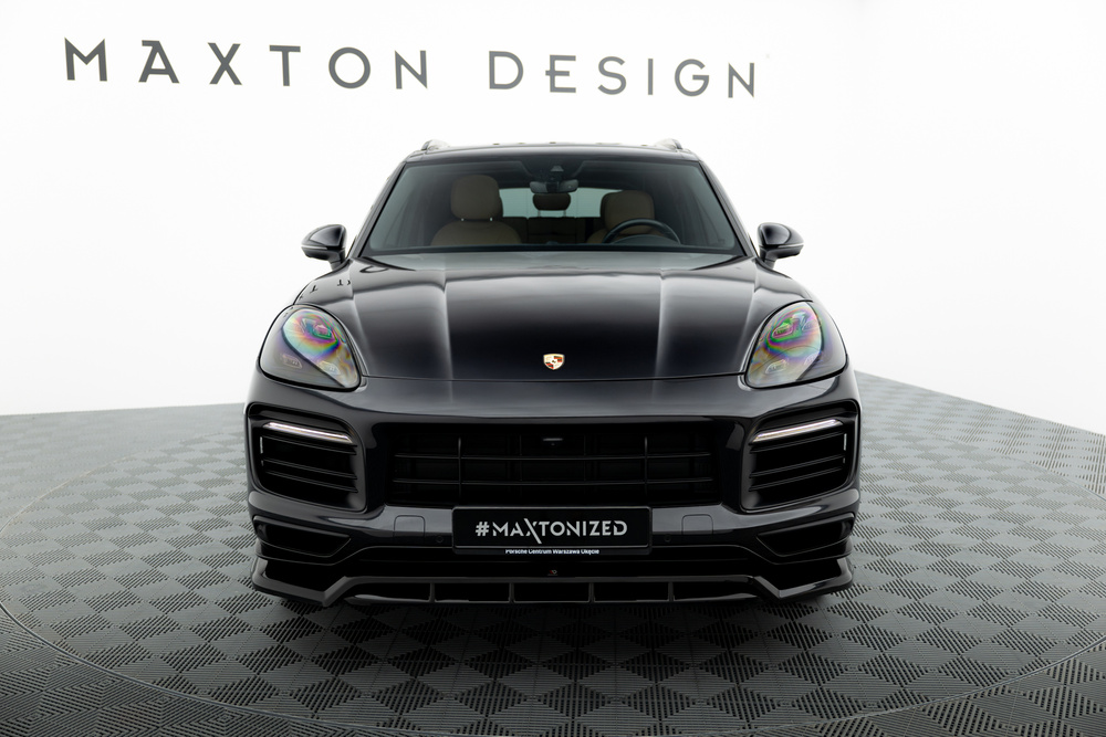 Front Splitter Porsche Cayenne Sport Design SUV / Coupe Mk3