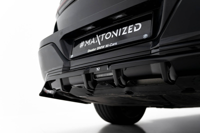 Rear Splitter (with vertical bars) V.1 BMW 7 M-Pack G70
