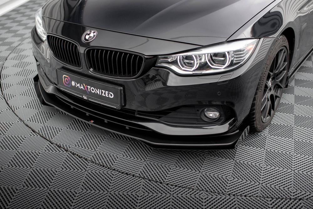 Street Pro Front Splitter + Flaps BMW 4 Gran Coupe F36