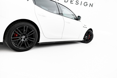 Set of Splitters Maserati Ghibli Modena Mk3 Facelift