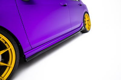 Set of Splitters V.6 Volkswagen Golf R Mk8 Facelift