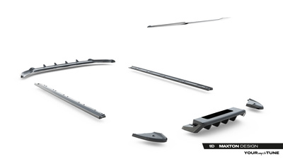 Set of Splitters Volkswagen T-Roc R Mk1