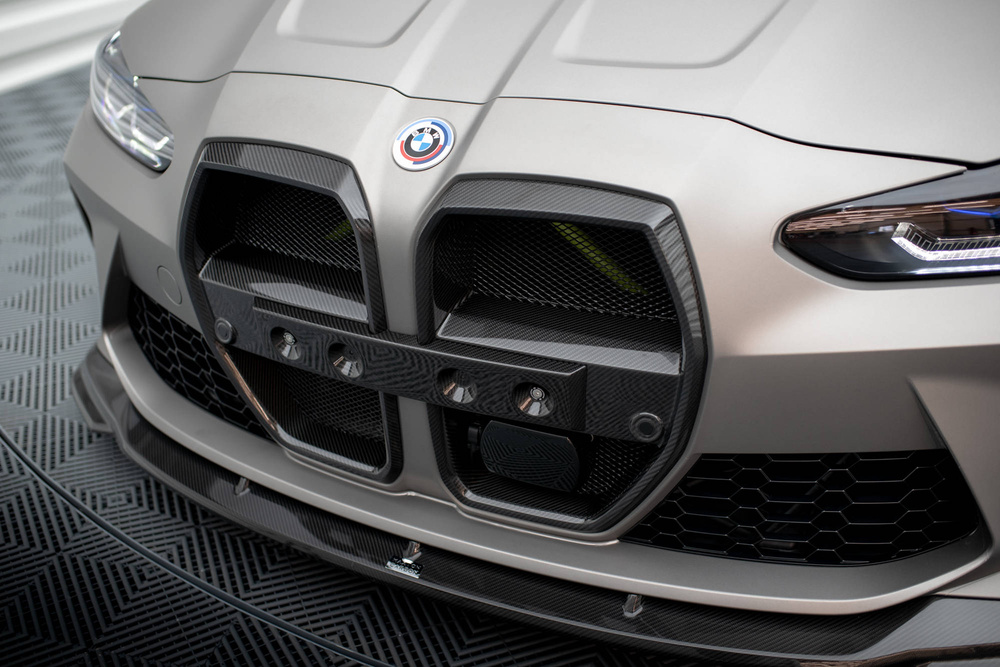 Carbon Fiber Front Grill Prepreg BMW M4 G82  / M3 G80 - version with radar