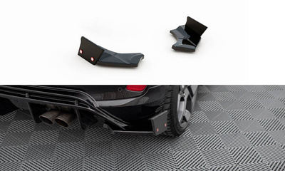 Rear Side Splitters V.4 + Flaps Ford Fiesta ST Mk8