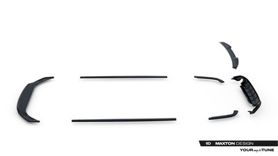 Set of Splitters Volkswagen Jetta GLI Mk7