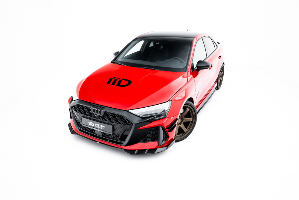 Prepreg Carbon Fiber Front Splitter Audi RS3 Sedan / Sportback 8Y Facelift