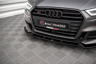 Front Splitter V.1 Audi S3 / A3 S-Line Sportback 8V Facelift