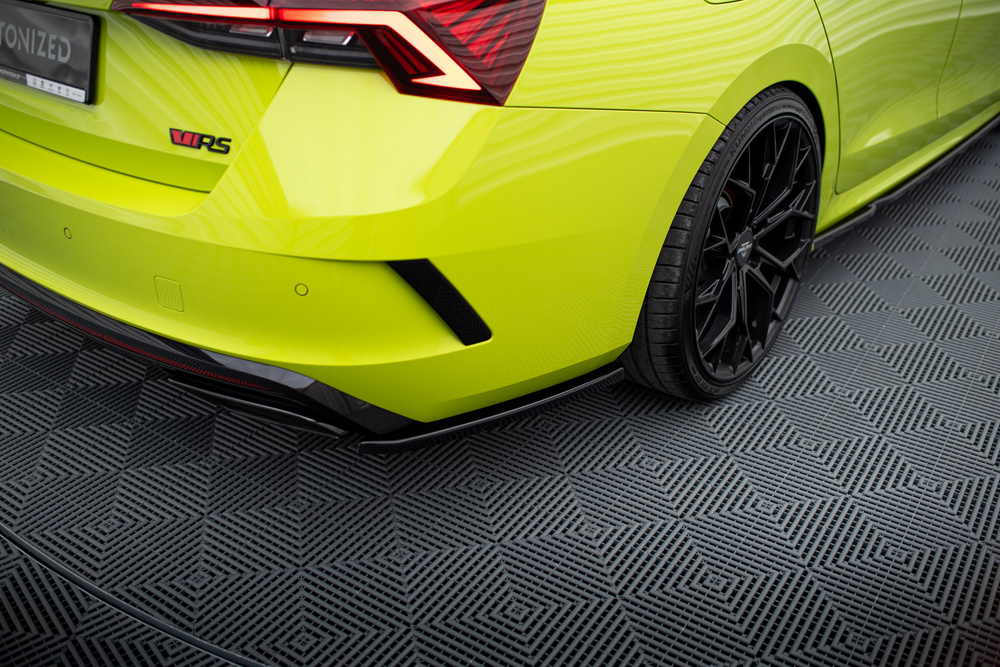 Rear Side Splitters V.1 Skoda Octavia RS Mk4