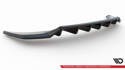 Rear Splitter (with vertical bars) Audi Q3 S-Line SUV F3