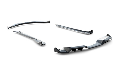 Set of Splitters Chevrolet Corvette Stingray C7