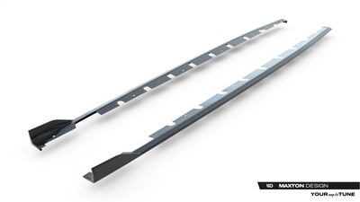 Prepreg Carbon Fiber Side Skirts V.1 Audi RS3 Sedan / Sportback 8Y / 8Y Facelift