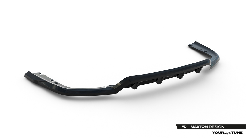 Rear Splitter (with vertical bars) V.1 BMW X6 M-Pack G06 Facelift