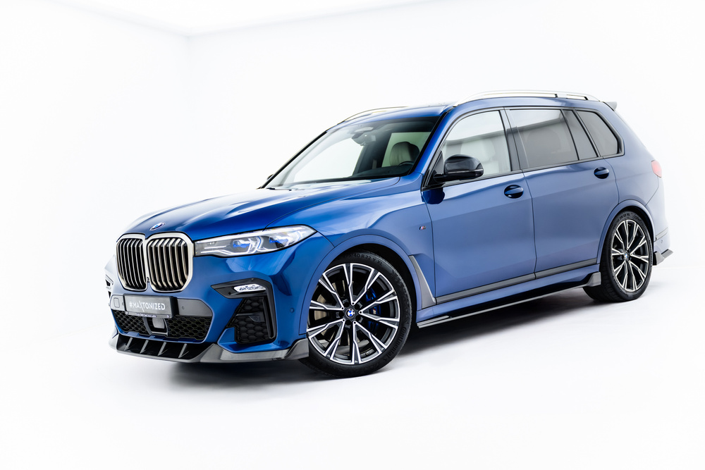 Prepreg Carbon Fiber Side Skirts BMW X7 M-Pack G07 
