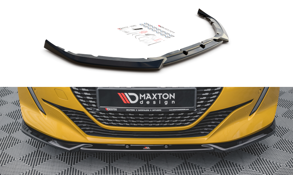 Front Splitter V.2 Peugeot 208 Mk2