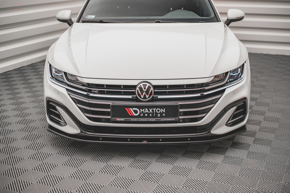 Front Splitter V.2 Volkswagen Arteon R-Line Sedan / Shooting Brake Mk1 Facelift