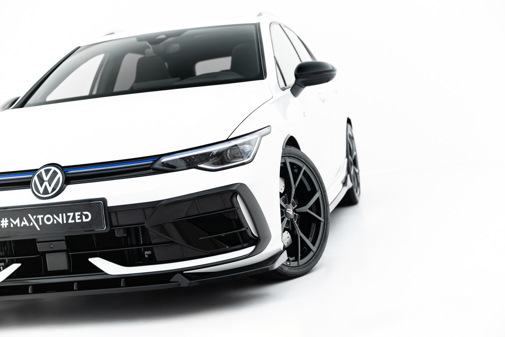 Front Splitter V.3 Volkswagen Golf R Variant Mk8 Facelift