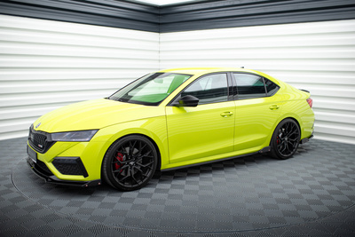 Side Skirts Diffusers V.2 + Flaps Skoda Octavia RS Liftback / Combi Mk4