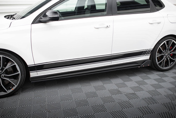 Side Skirts Diffusers V.5 + Flaps Hyundai I30 N / N-Line Hatchback / Fastback Mk3 / Mk3 Facelift