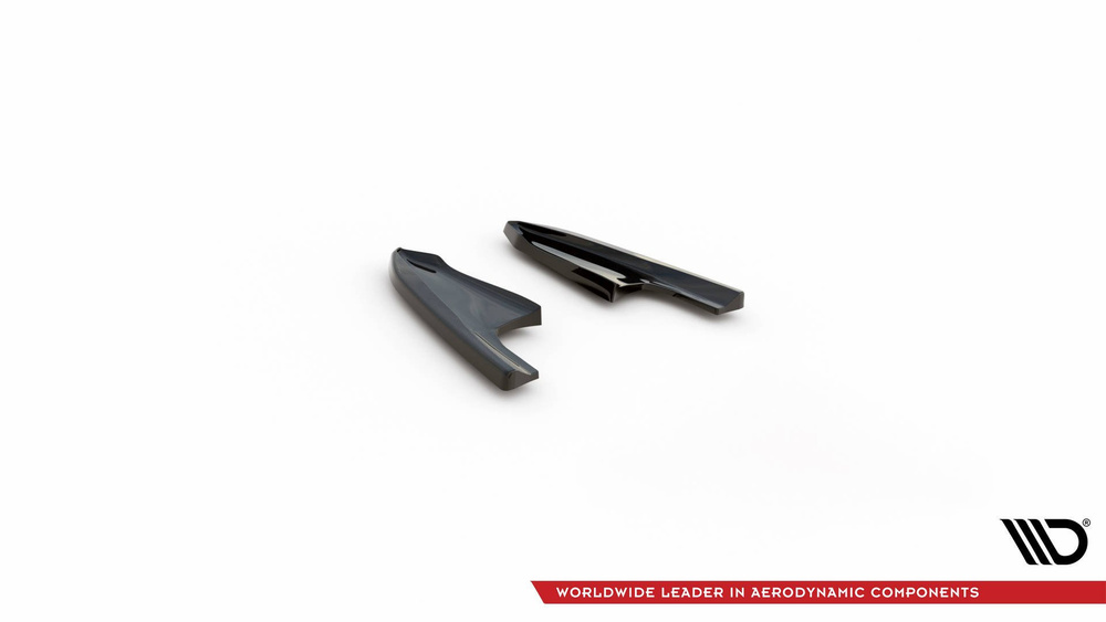 Rear Side Splitters V.3 for Volkswagen Golf R Hatchback Mk8 Facelift