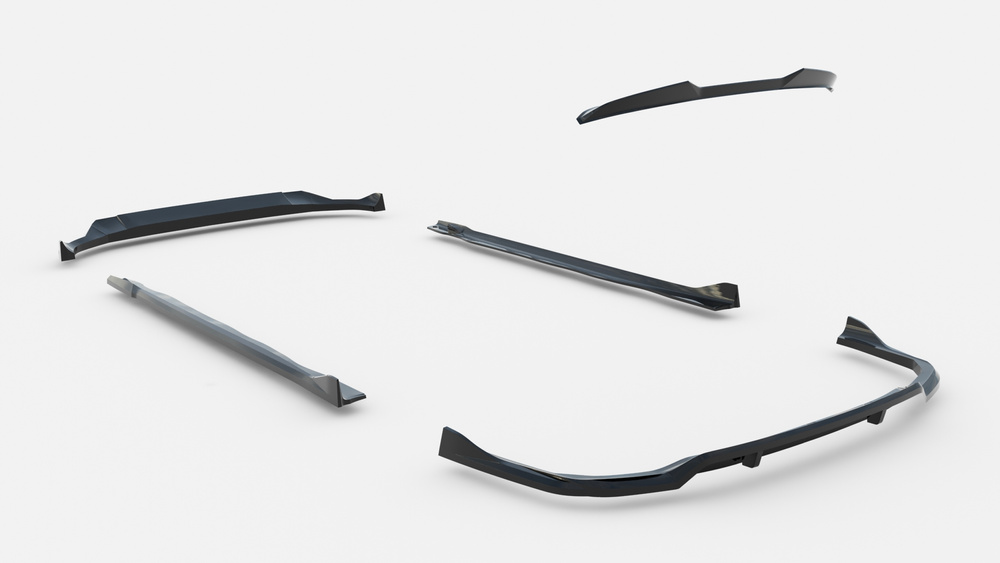 Set of Splitters BMW X7 M-Pack G07 Facelift