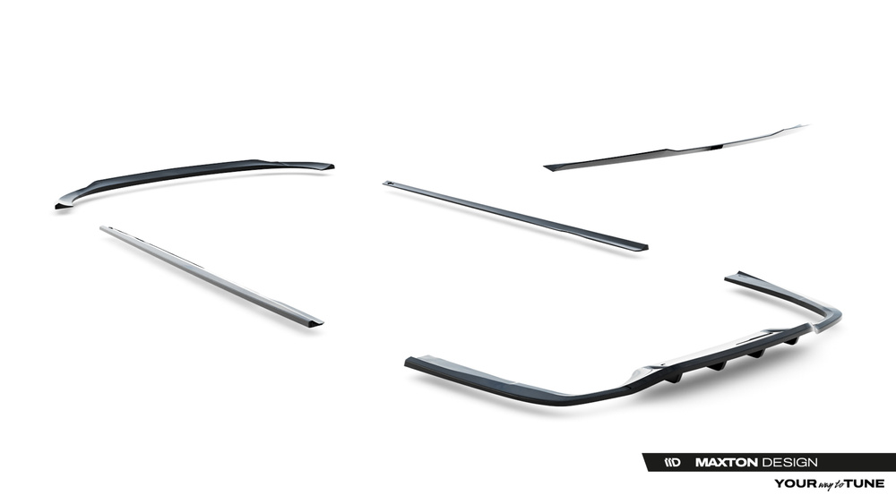 Set of Splitters Mercedes-Benz E AMG-Line Sedan W213 Facelift