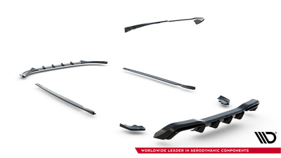 Set of Splitters V.5 Volkswagen Golf R Mk8 Facelift