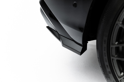 Prepreg Carbon Fiber Rear Side Splitters Audi SQ8 / Q8 S-Line Mk1 Facelift