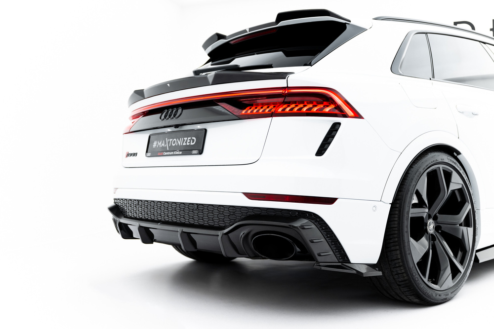 Prepreg Carbon Fiber Rear Side Splitters Audi RSQ8 Mk1