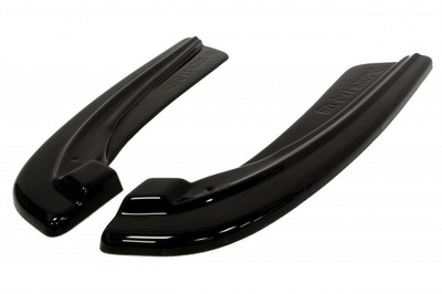 REAR SIDE SPLITTERS for BMW 5 M-Pack Sedan /Touring  F10/F11 (fits two double exhaust ends)