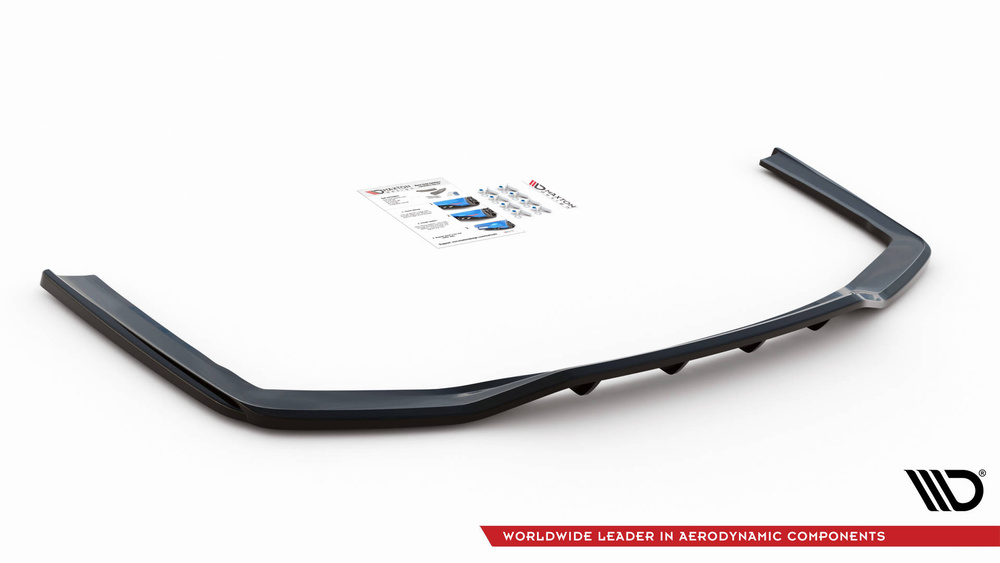 Rear Splitter (with vertical bars) V.1 BMW 7 M-Pack G11 / G12 Facelift