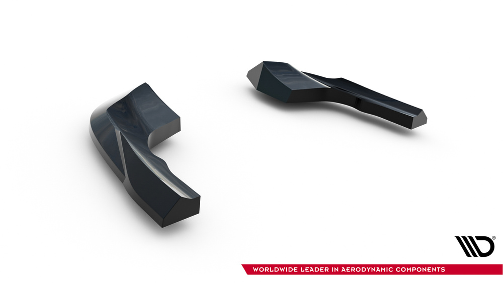 Rear Side Splitters V.8 Volkswagen Golf R Hatchback Mk8 / Mk8 Facelift