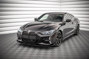 Street Pro Front Splitter + Flaps BMW 4 M-Pack / M440i G22 / G23 / G22 Facelift / G23 Facelift