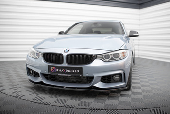 Front Splitter V.1 BMW 4 Coupe / Gran Coupe / Cabrio M-Pack F32 / F36 / F33