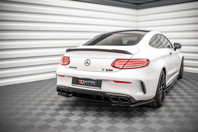 Rear Side Splitters Mercedes-AMG C 63AMG Coupe AMG Aero Pack C205 Facelift