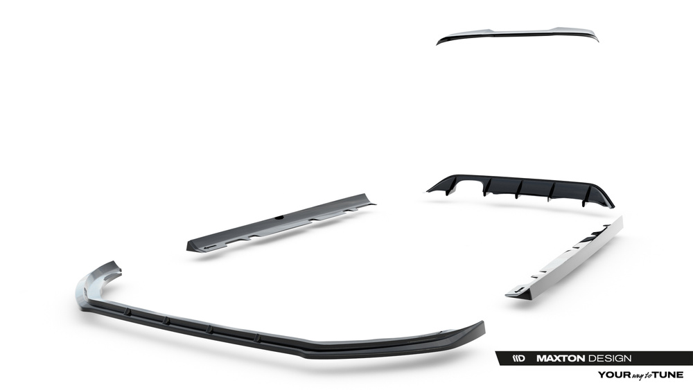 Set of Splitters V.2 Ford Fiesta ST Mk8 Facelift