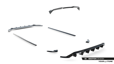 Set of Splitters Volkswagen Polo GTI Mk6 Facelift