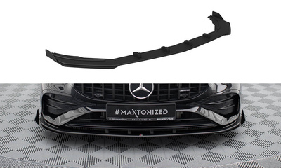 Street Pro Front Splitter + Flaps Mercedes-AMG A35 W177 Facelift