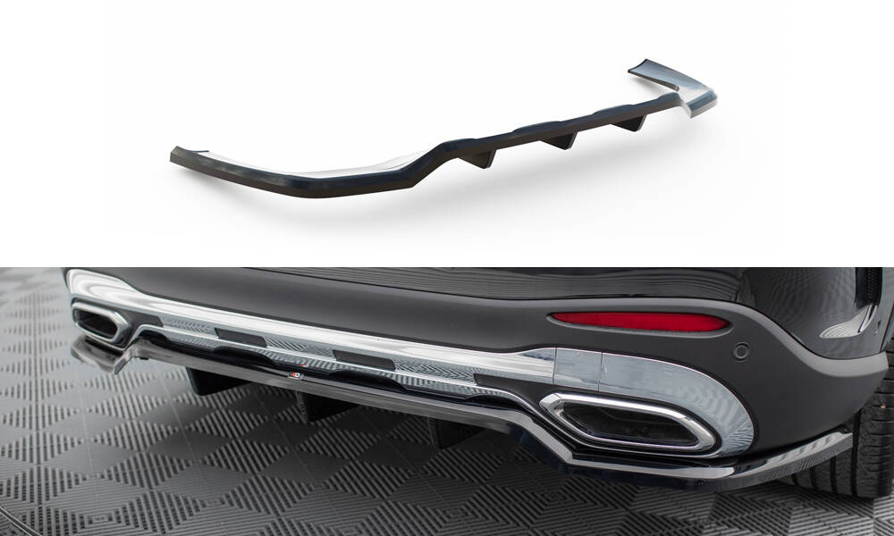 Rear Splitter (with vertical bars) Mercedes-Benz GLC AMG-Line X254