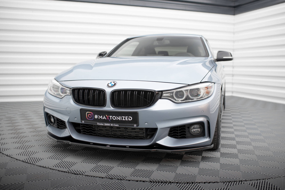 Front Splitter V.1 BMW 4 Coupe / Gran Coupe / Cabrio M-Pack F32 / F36 / F33