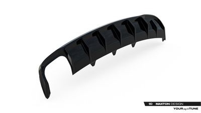 Rear Valance Audi A4 B8 Facelift (Single side dual exhaust version)