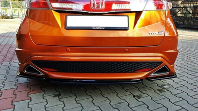 REAR SIDE SPLITTERS HONDA CIVIC VIII TYPE S/R