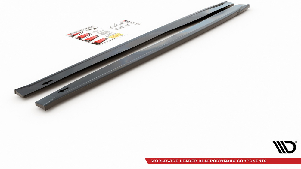 Side Skirts Diffusers Abarth 124 Spider 