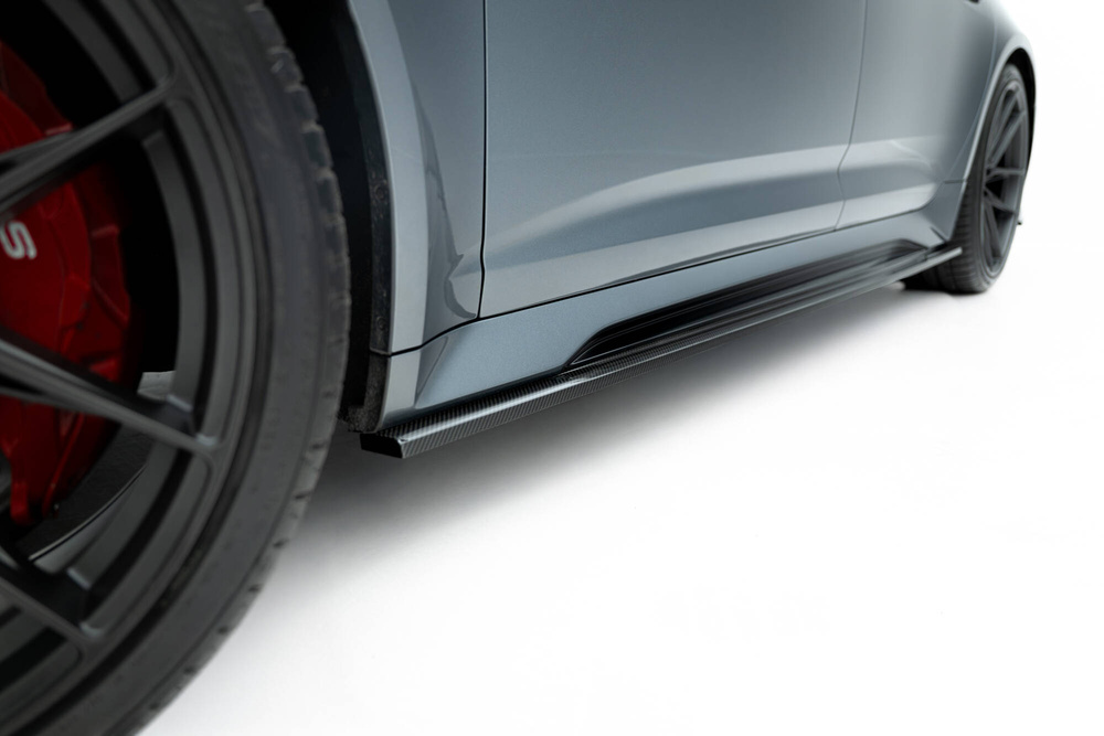 Prepreg Carbon Fiber Side Skirts Audi RS6 C8 / C8 Facelift