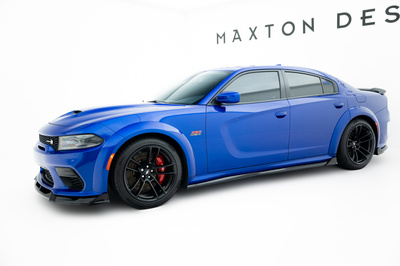 Set of Splitters Dodge Charger RT Scat Pack Widebody Mk3 Facelift